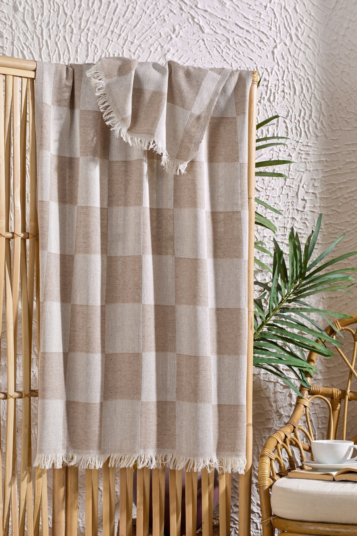 Dama Bej Peştamal 90x160 cm