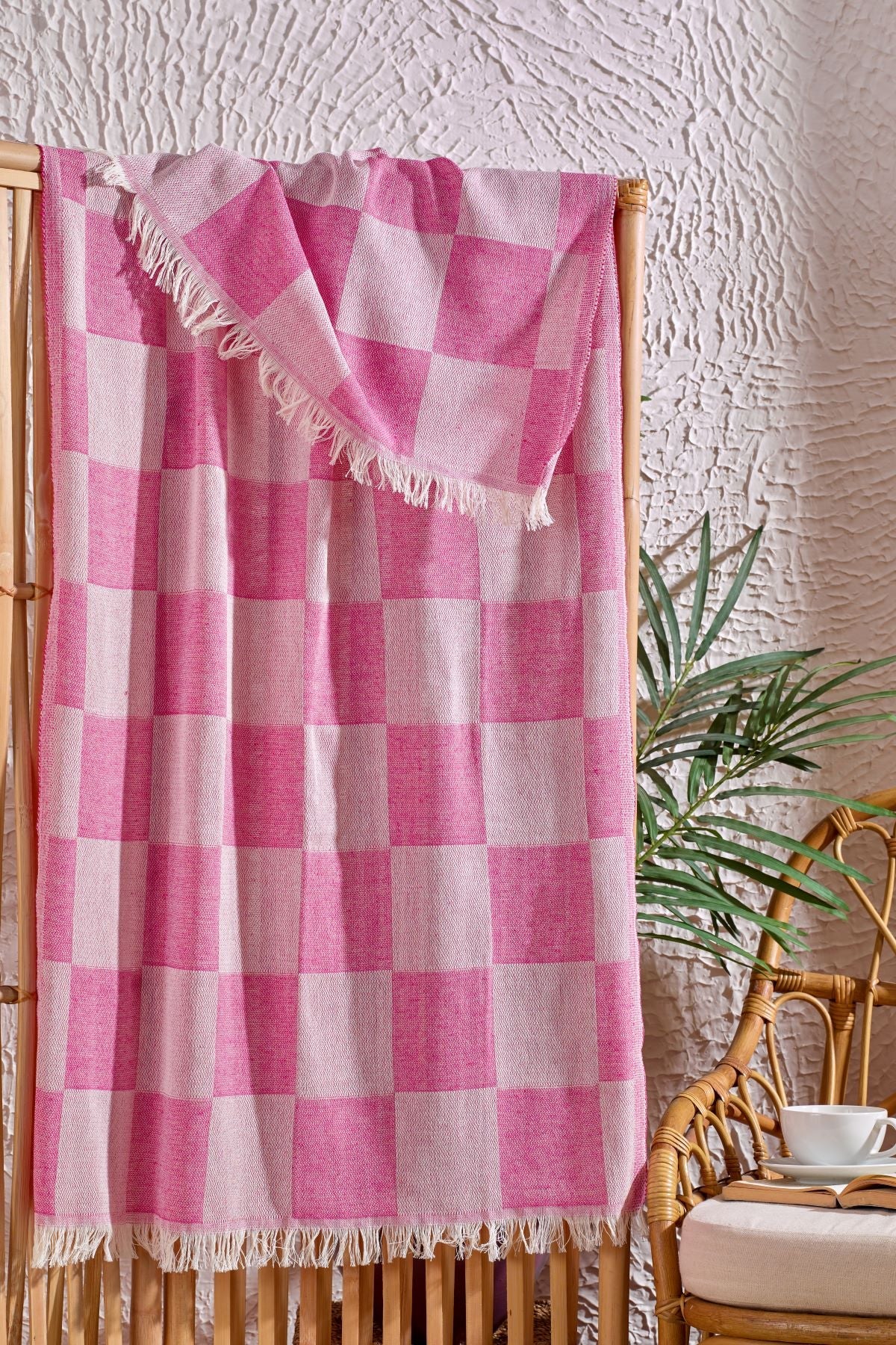 Dama Pembe Peştamal 90x160 cm