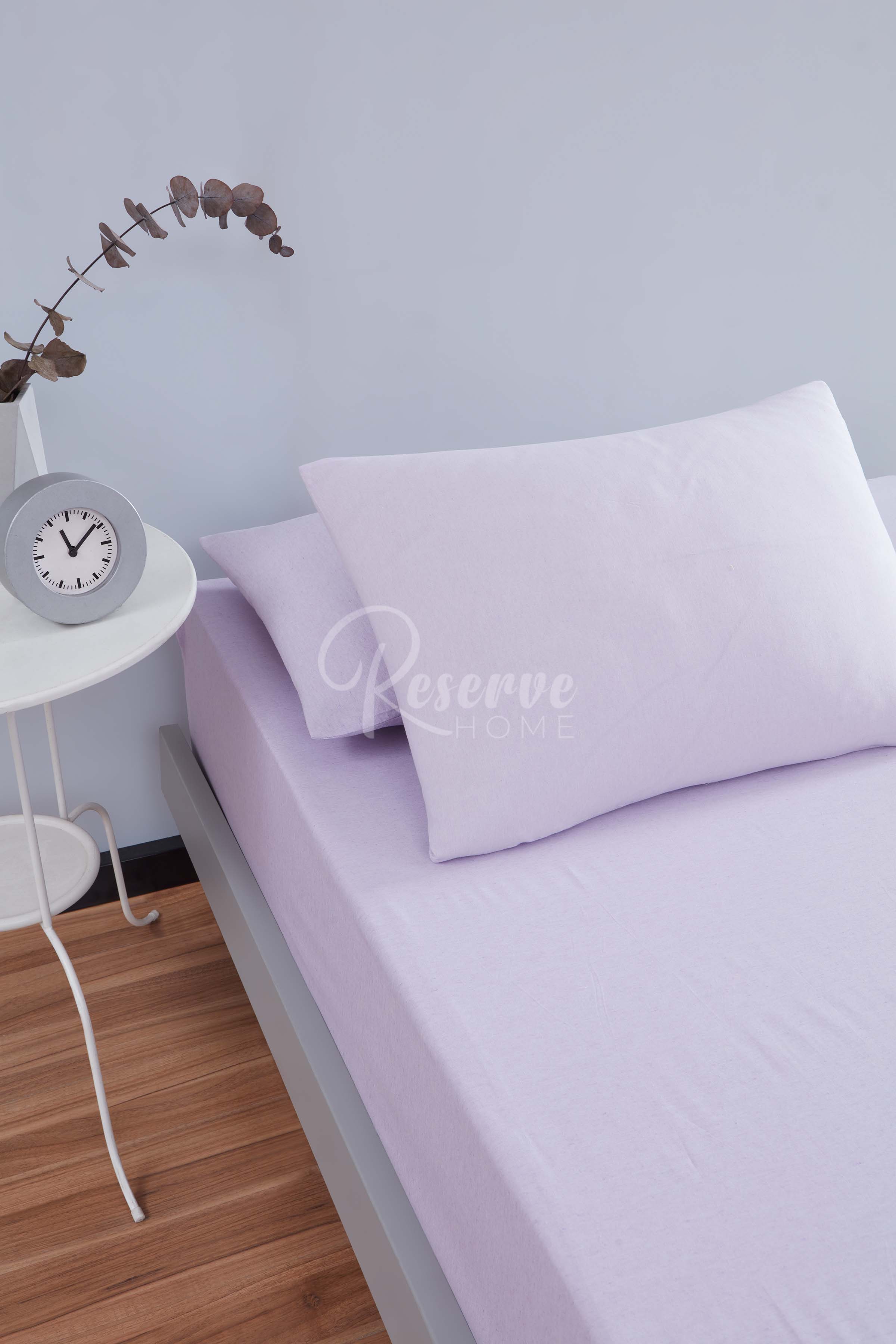 Cleto - 2'li Lila Yastık Kılıfı