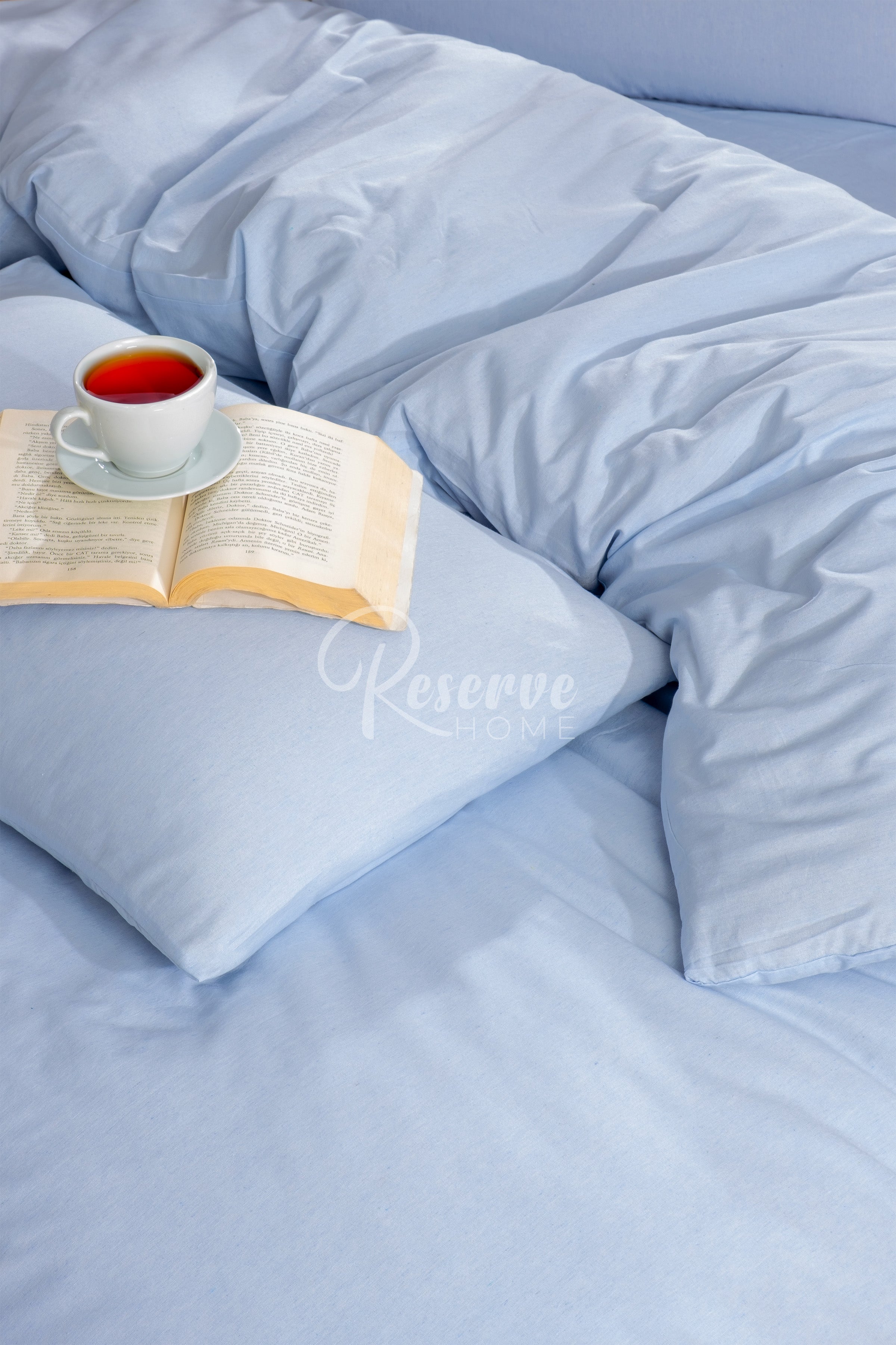 Sanita - Buz Mavisi Nevresim Takımı