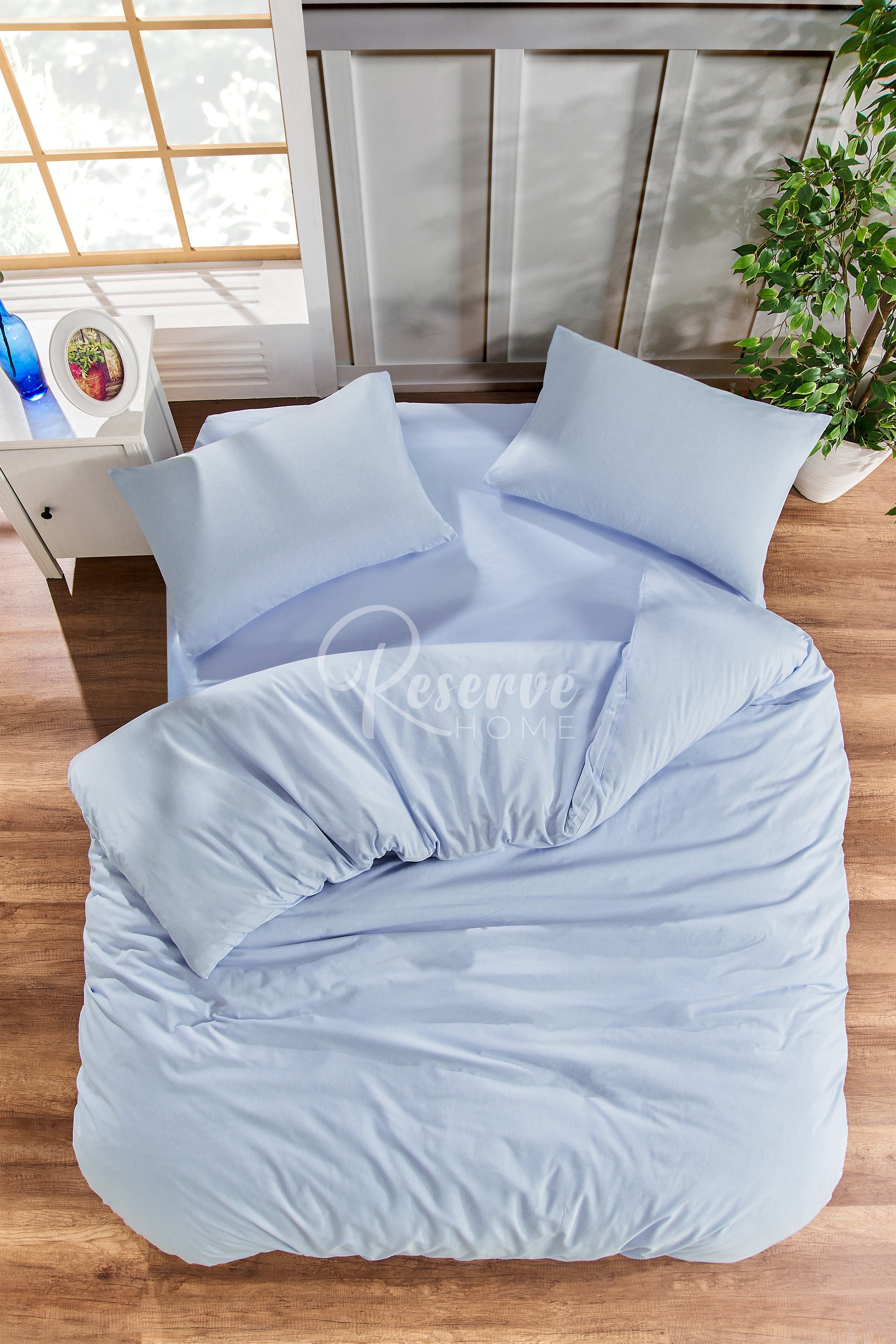 Sanita - Buz Mavisi Nevresim Takımı