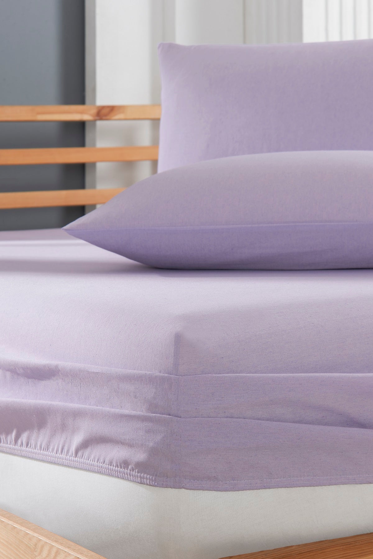 Cleto - 2'li Lila Yastık Kılıfı