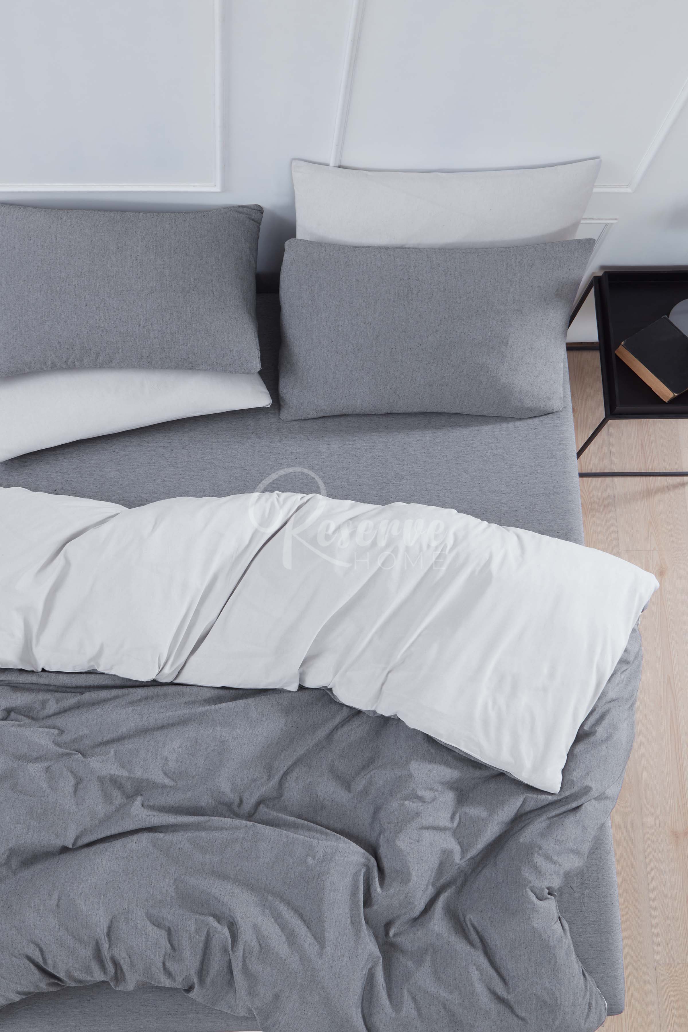 Bernetta - Antrasit Gri Nevresim Takımı